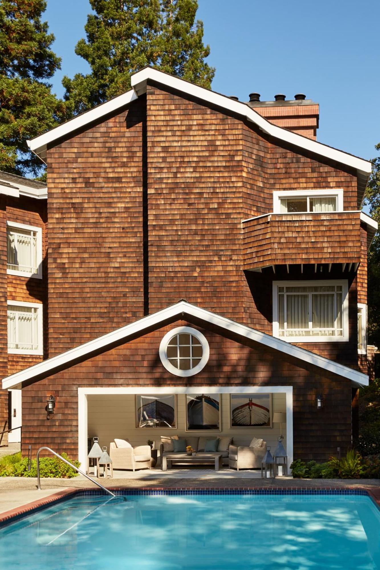 The Stanford Park Hotel Менло Парк Екстериор снимка