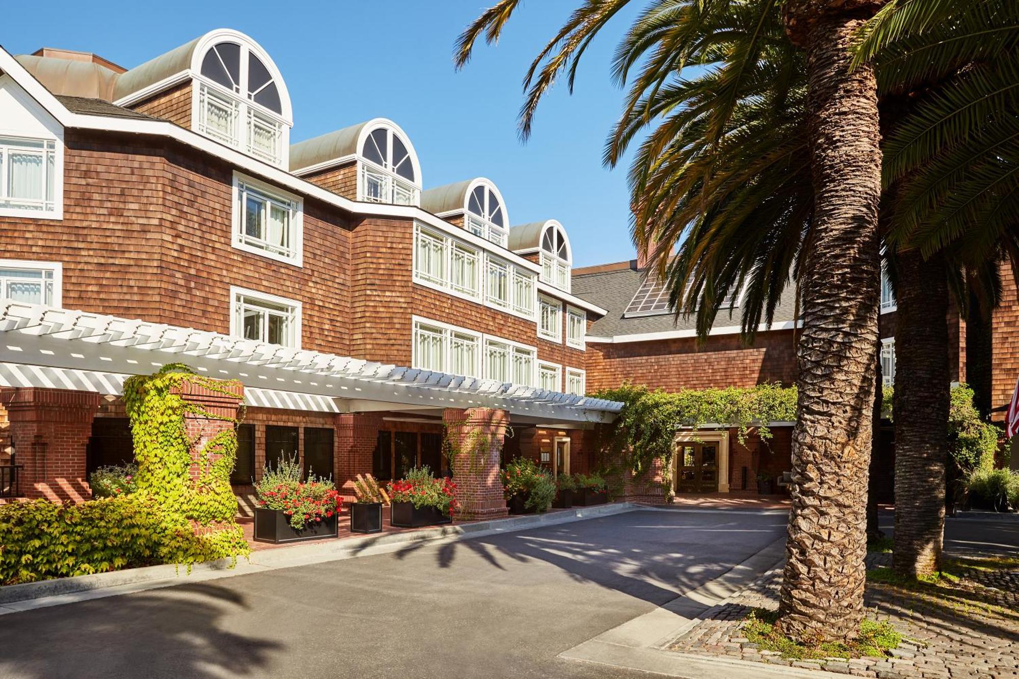 The Stanford Park Hotel Менло Парк Екстериор снимка