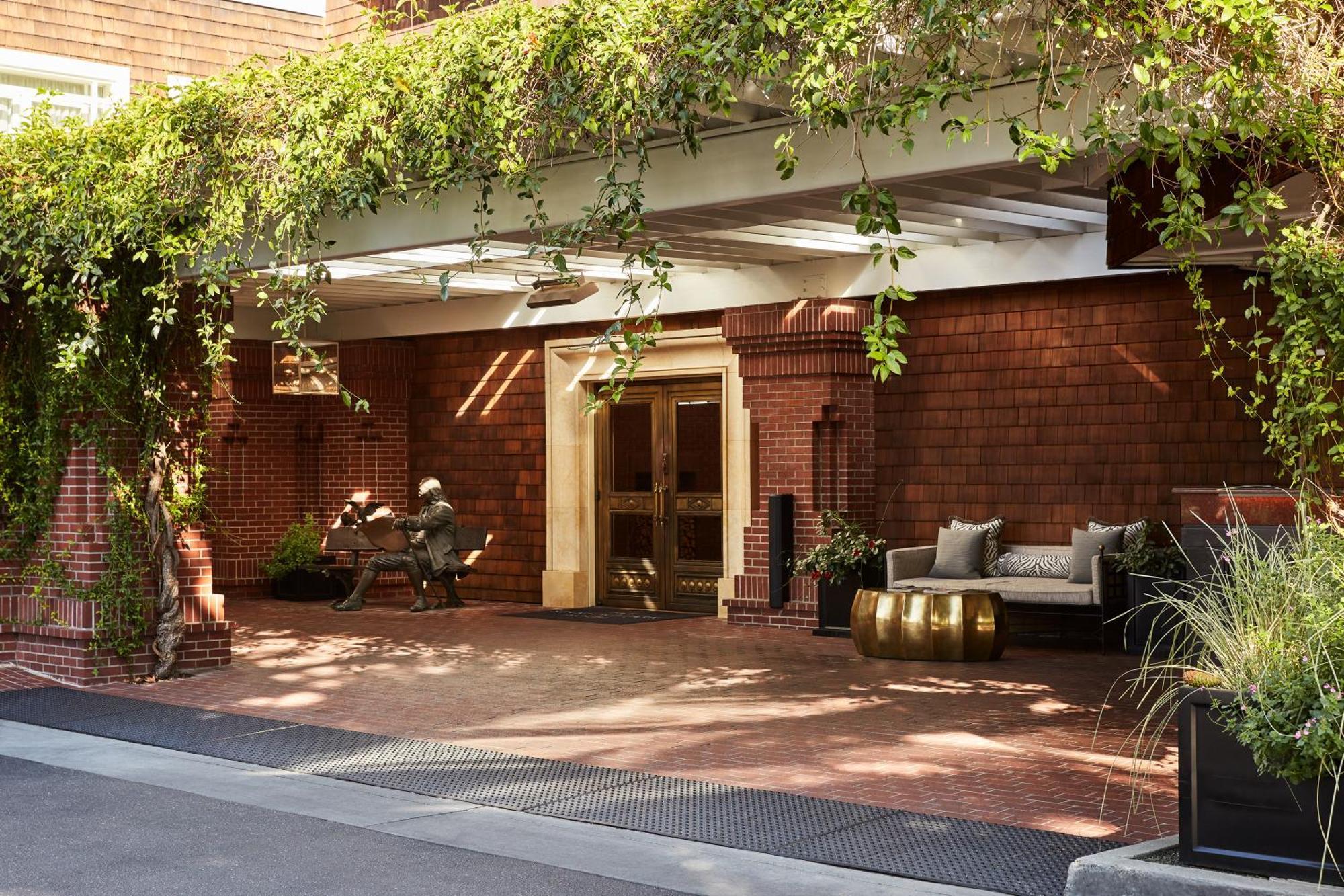 The Stanford Park Hotel Менло Парк Екстериор снимка